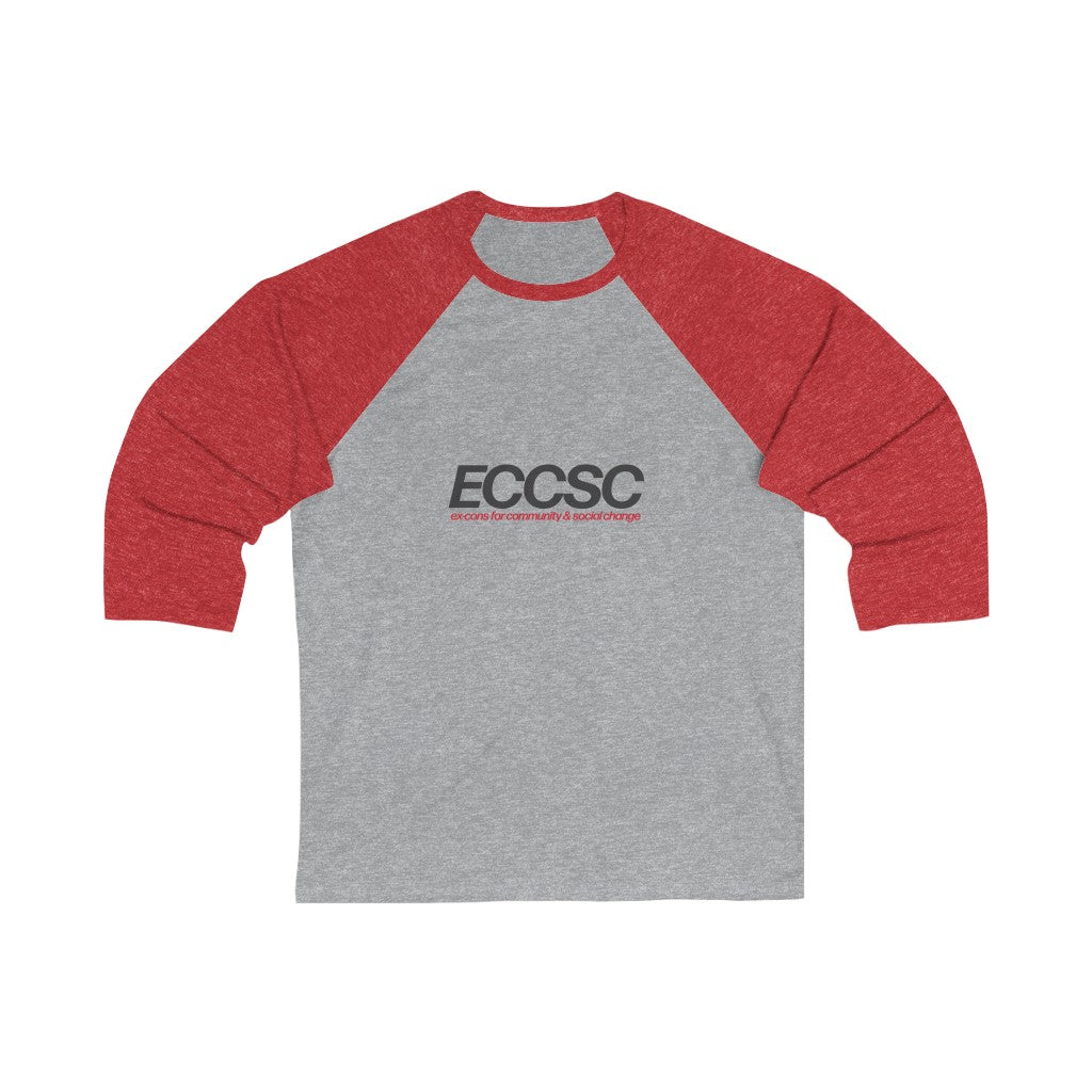 ECCSC 3\4 Sleeve Baseball Tee